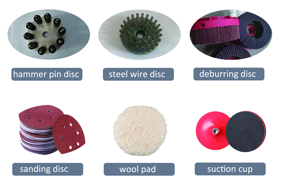 Available abrasives for the M300 Deburring Machine