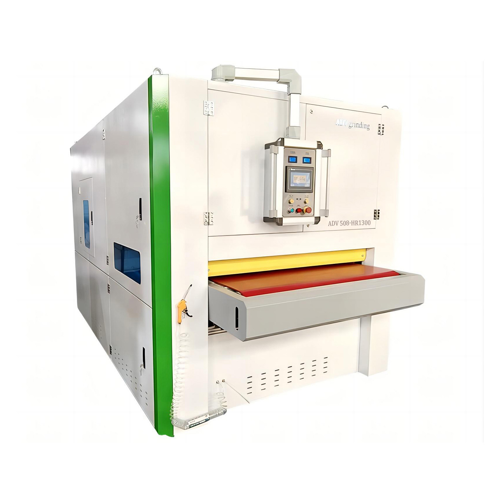 Industrial Aesthetics of Metal Sheet: ADV 508-RW Deburring Machine Polishing Exquisite Details in Laser-Cut Precision