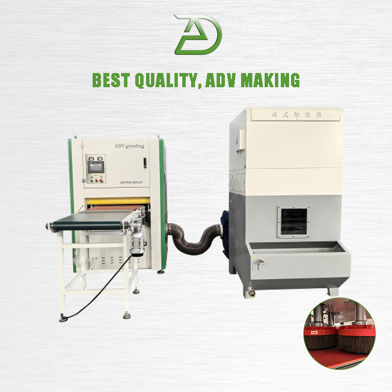 ADV 508-RY deburring and perfect finishing machine for steel parts