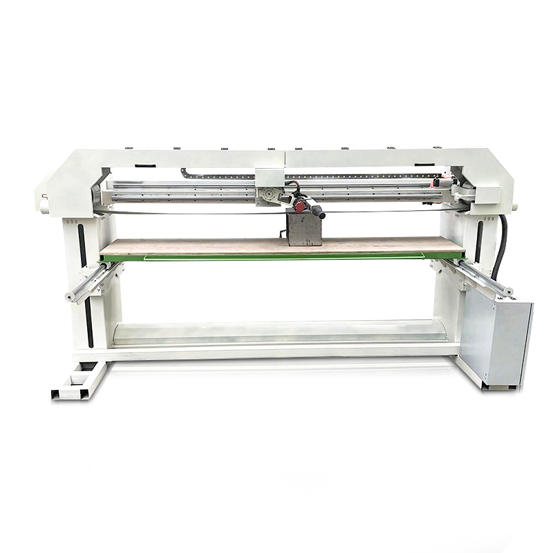 Long belt metal brushing machine