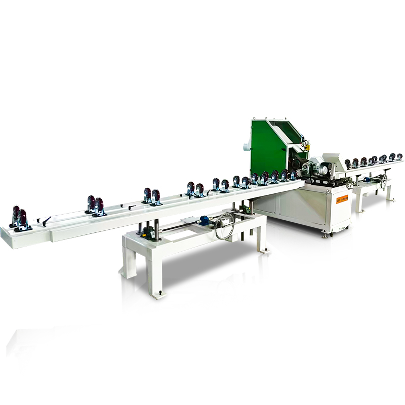 Centerless round tube polishing machine