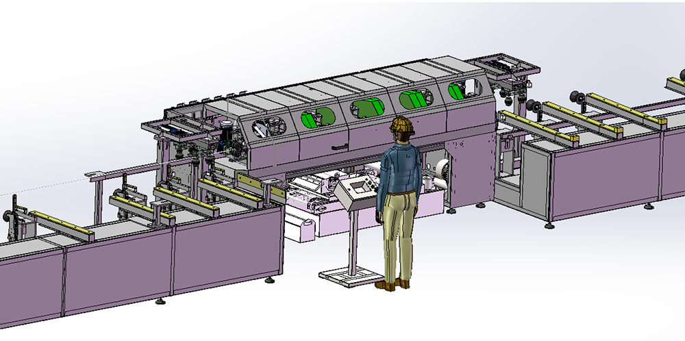 round pipe polishing machine